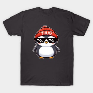 Thug penguin Life T-Shirt